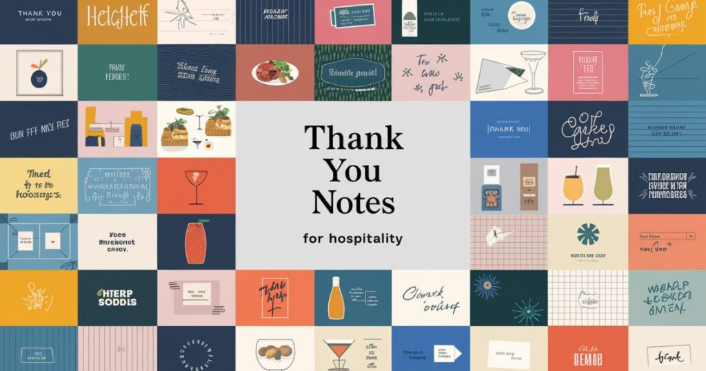 100+ Thank You Notes For Hospitality: Express Your Gratitude With Style