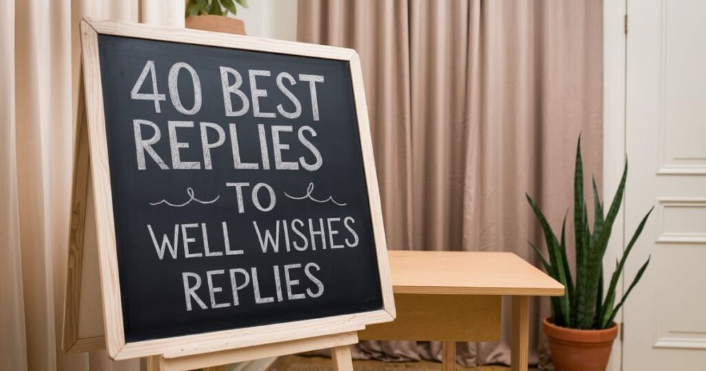 40 Best Replies to Well Wishes | Clever Replies