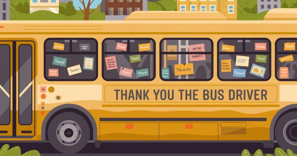 Thank You Notes for the Bus Driver