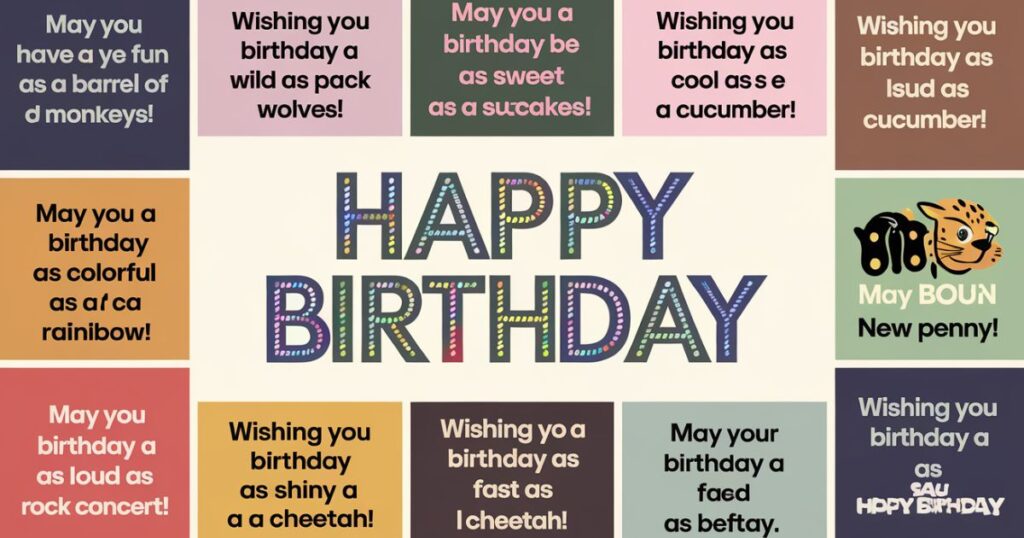 Funny Ways to Say Happy Birthday That Will Make Them LOL!