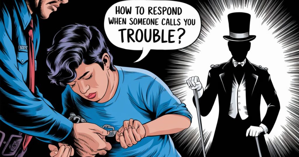 How To Respond When Someone Calls You Trouble?