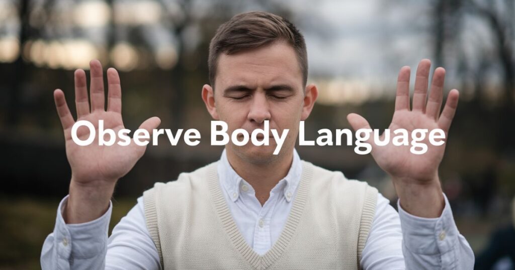 Observe Body Language