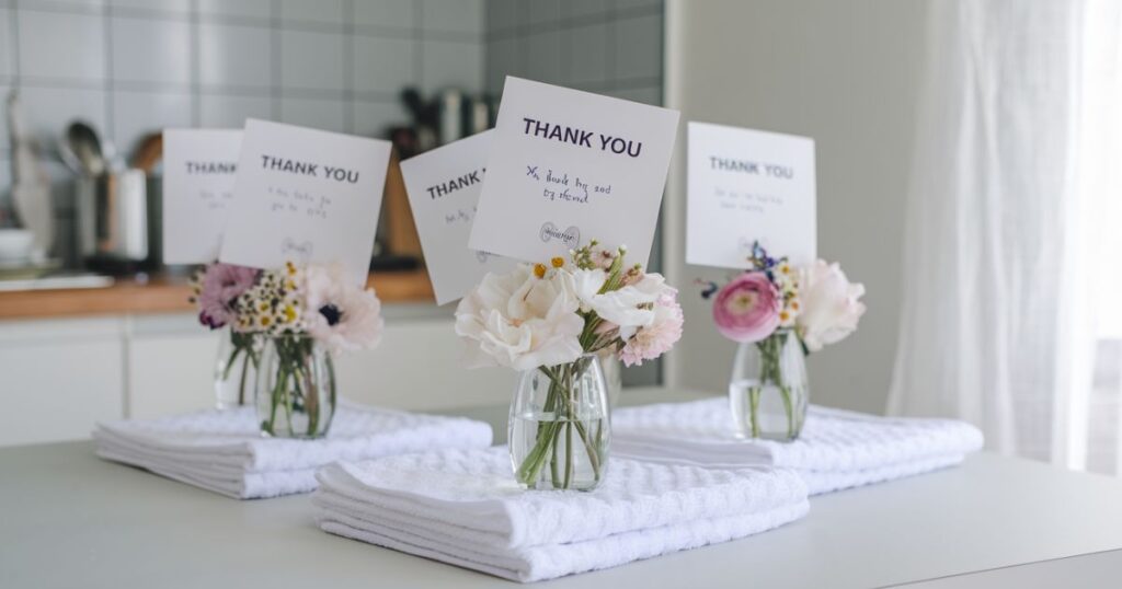 Thank You Notes for Housekeeping Staff