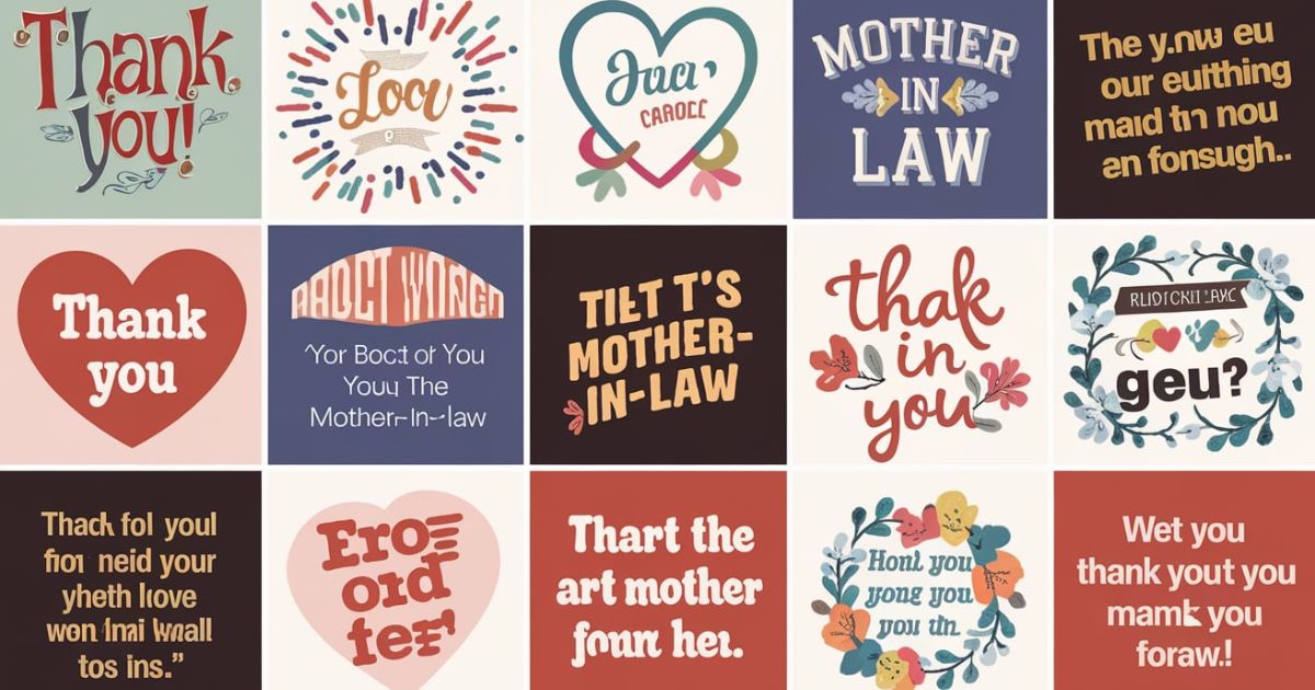 🥰 54 Best Thank You Messages for Mother-in-Law