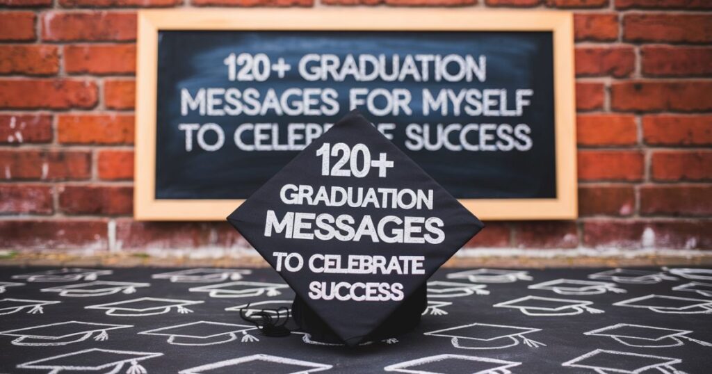 120+ Graduation Messages for Myself to Celebrate Success