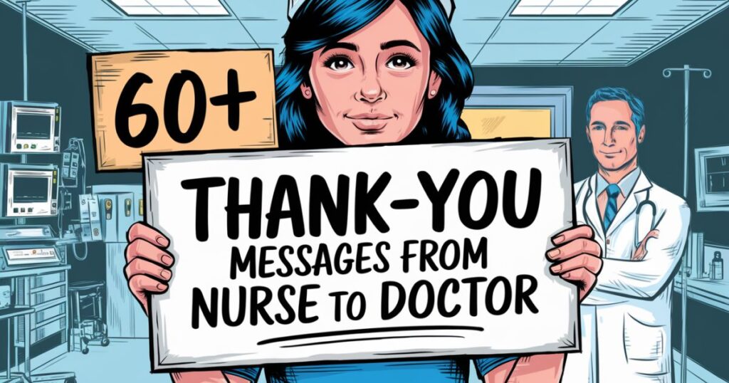 60+ Thank-You Messages From Nurse To Doctor