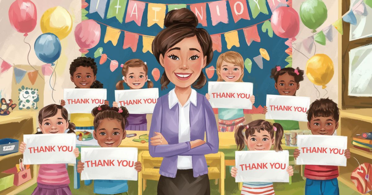 85+ Thank You Messages For Preschool Teachers