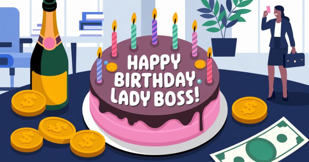 Birthday Wishes for Lady Boss