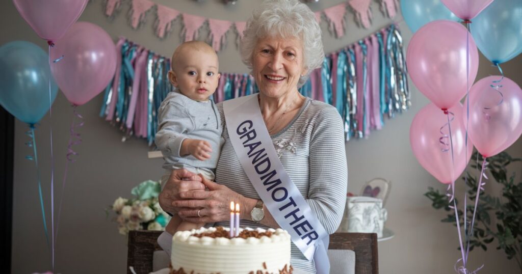 Celebrating Her Role As A Grandmother