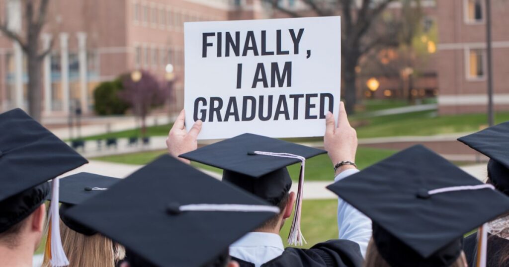 Funny “Finally, I Am Graduated” Quotes