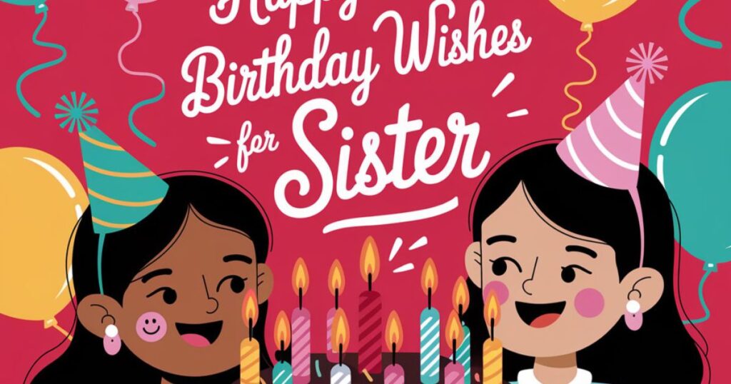 Happy Early Birthday Wishes for Sister