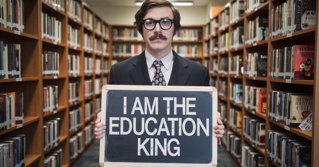 Jokes About Being the Education King