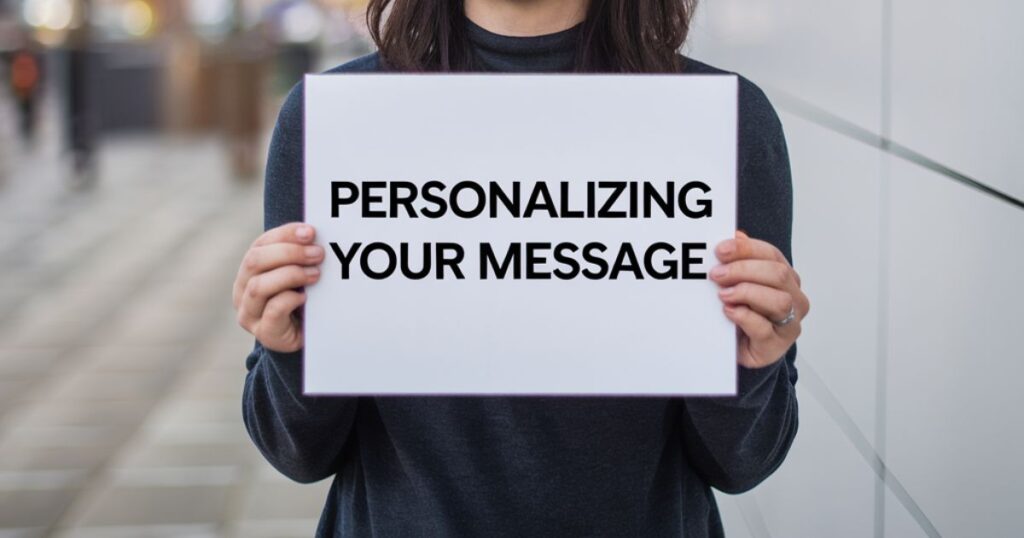 Personalizing Your Message