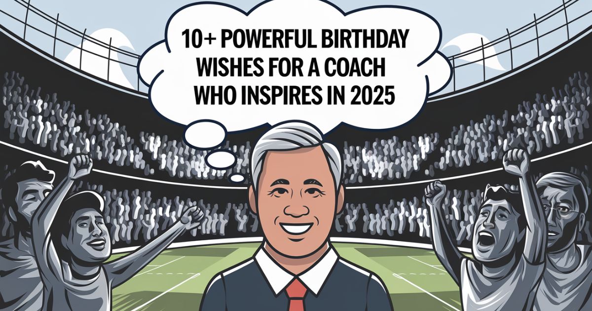 110+ Powerful Birthday Wishes for a Coach Who Inspires in 2025