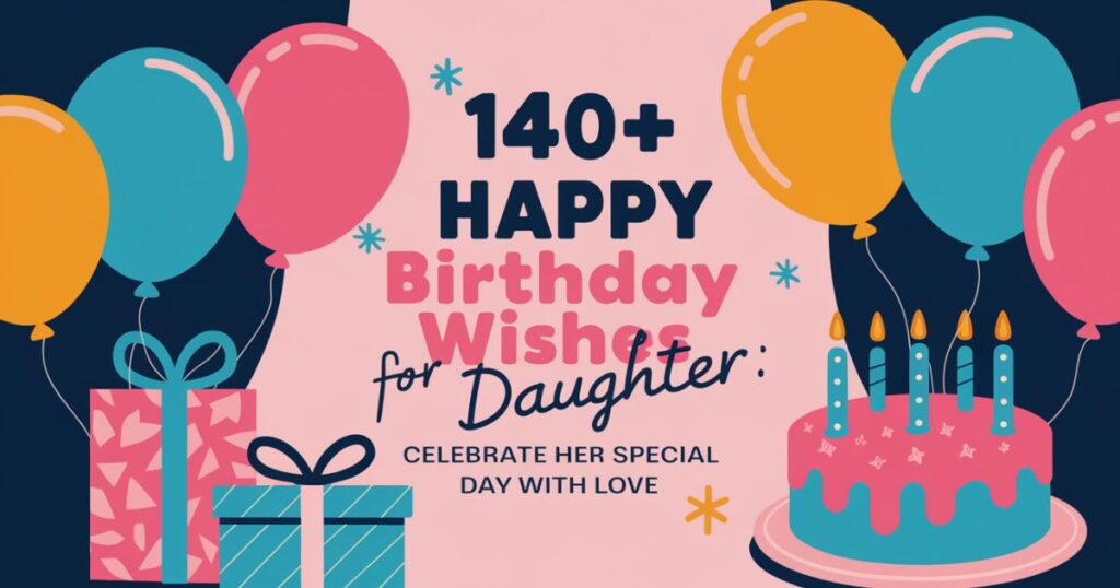 140+ Happy Birthday Wishes for Daughter: Celebrate Her Special Day with Love