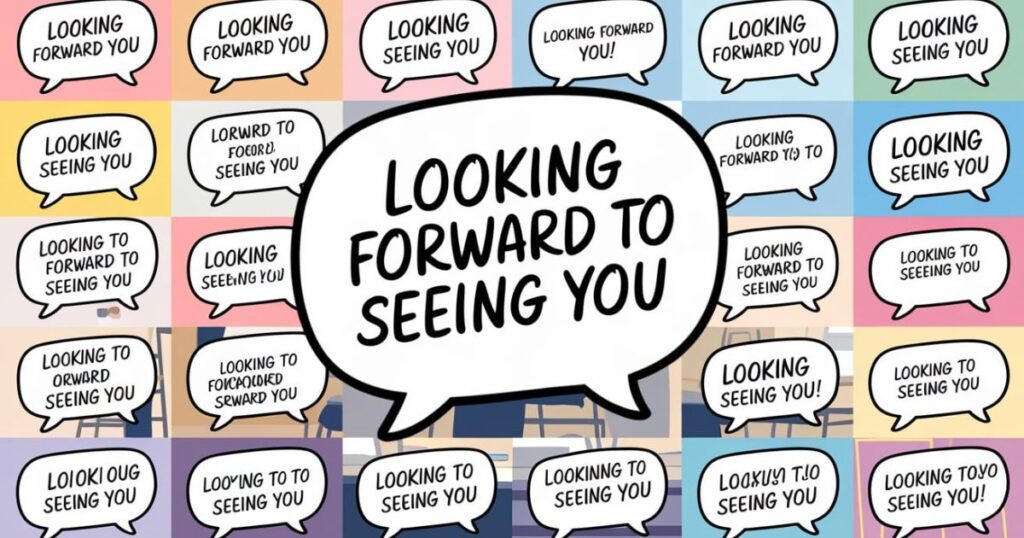 17 Other Ways to Say “Looking Forward to Seeing You”