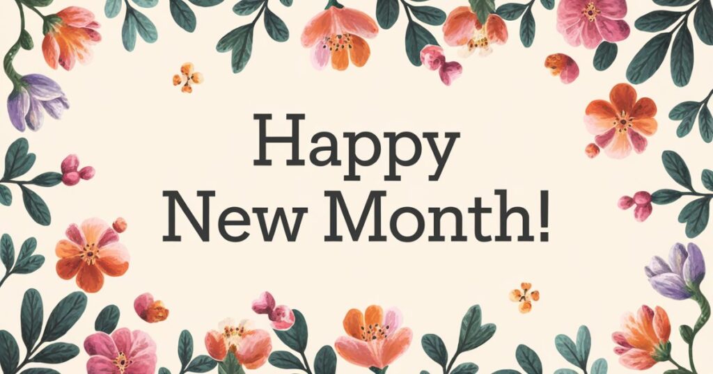 20 Other Ways to say "Happy New Month" (With Examples)