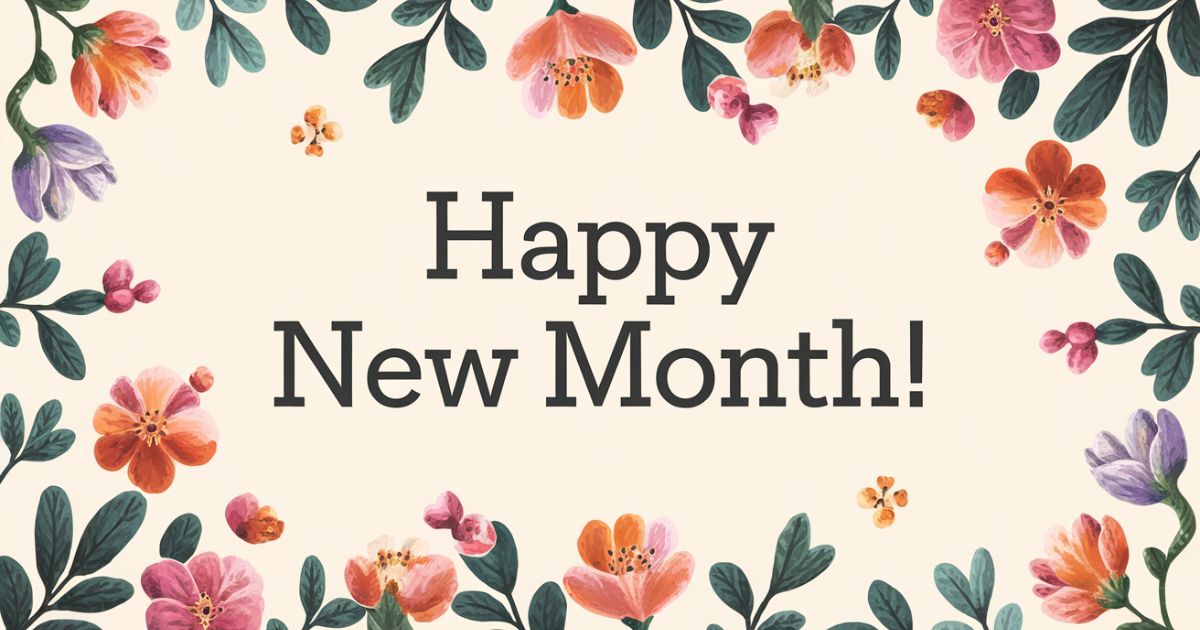 20 Other Ways to say "Happy New Month" (With Examples)