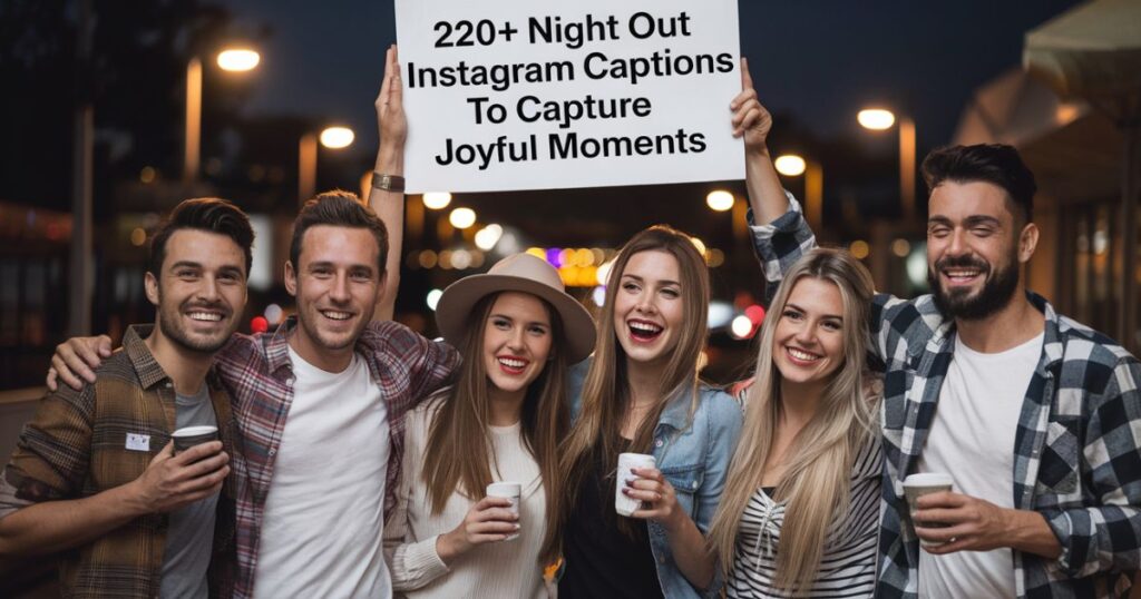 220+ Night Out Instagram Captions to Capture Joyful Moments