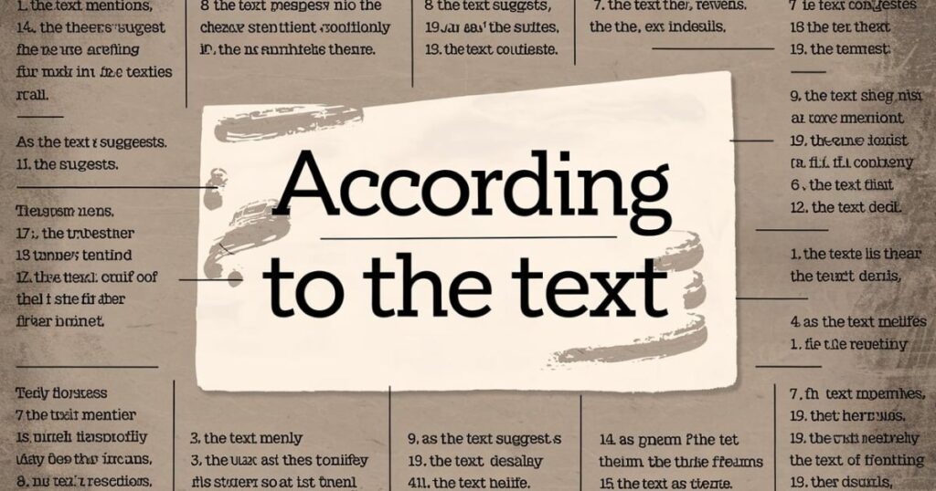 25 Other Ways to Say “The Text States” (With Examples)