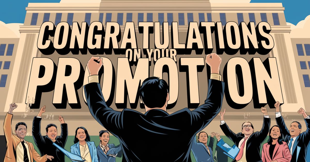 30+ Congratulations Messages for Promotion Success