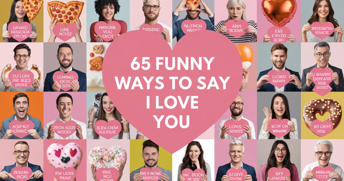 65 Funny Ways To Say I Love You (Win Hearts Instantly)