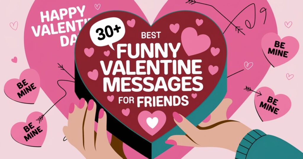 Best 30+ Funny Valentine Messages for Friends