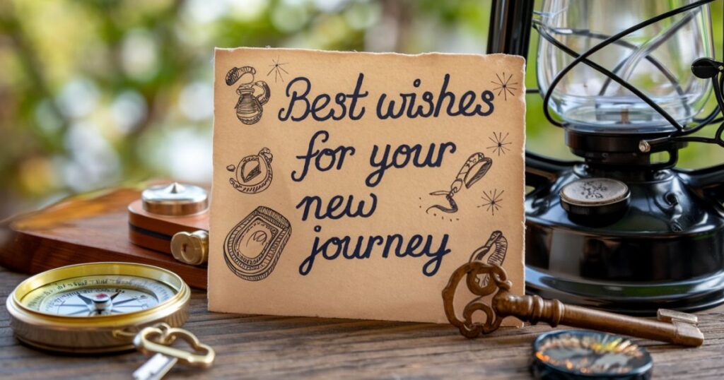 Best Wishes for Your New Journey