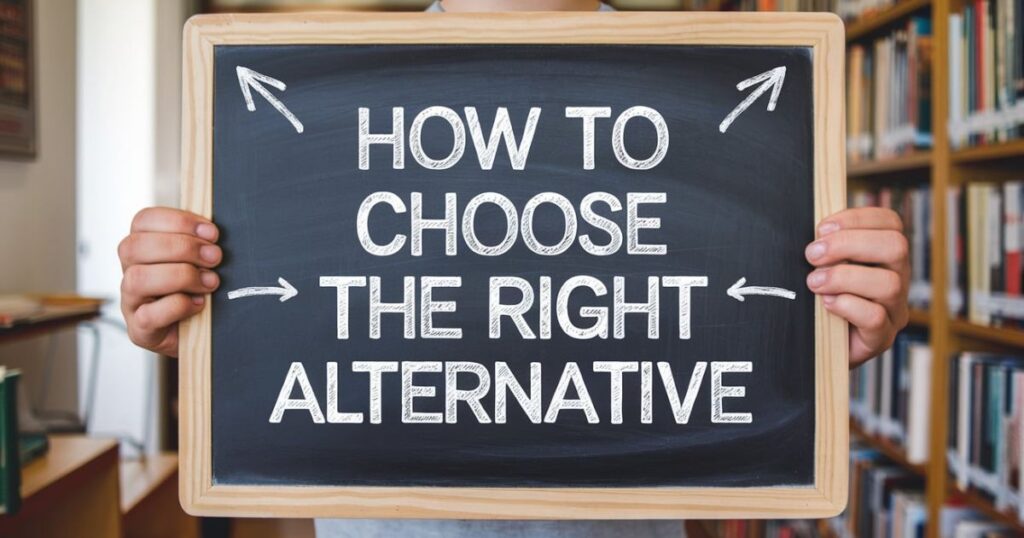 How to Choose the Right Alternative