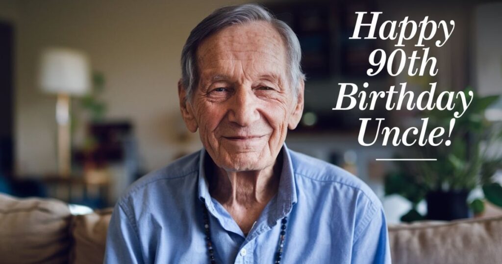 Inspirational Birthday Wishes for Elderly Uncle