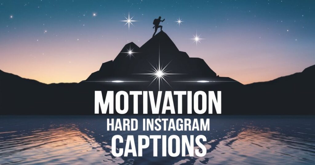 Motivation Hard Instagram Captions