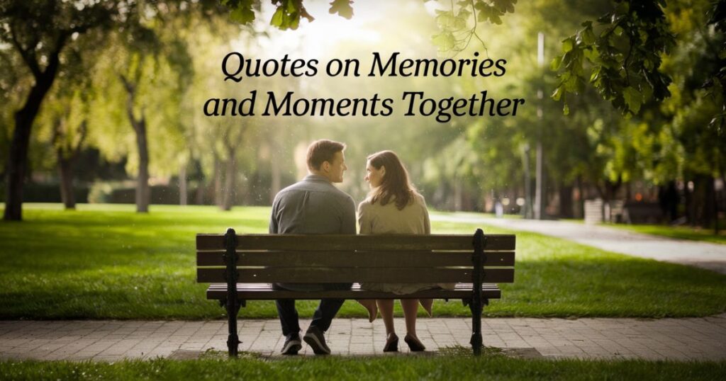 Quotes on Memories and Moments Together