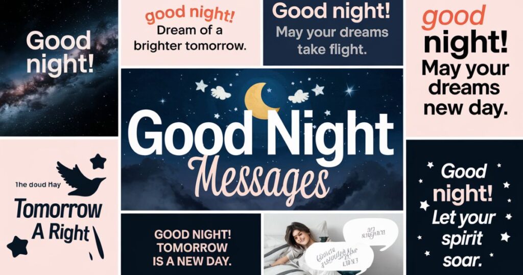 Short and Sweet Good Night Messages