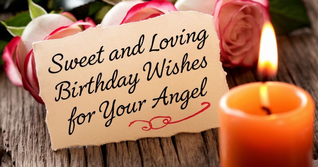 Sweet and Loving Birthday Wishes for Your Angel