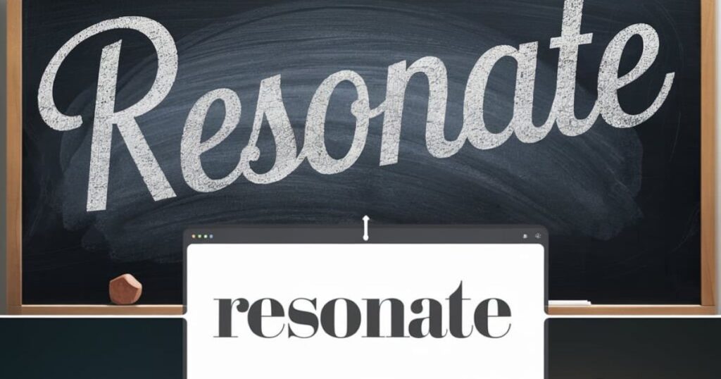 The Evolution of “Resonate” in Modern Communication