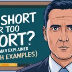 Too Short or Too Short? Grammar Explained (With Examples)