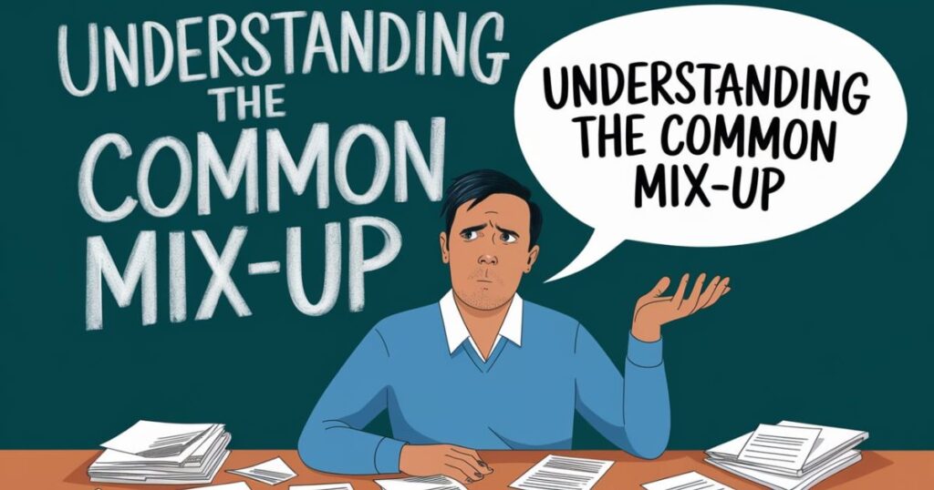 Understanding the Common Mix-Up