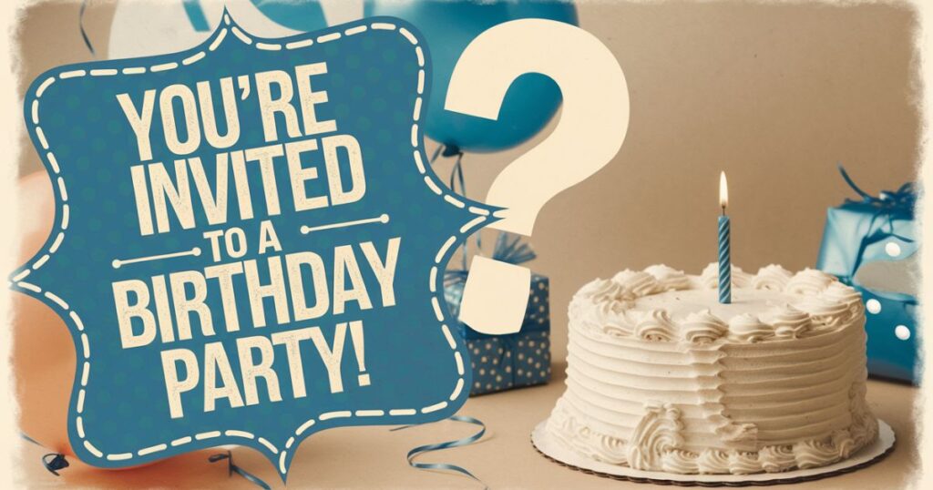 Why Are Birthday Invitation Cards Used?