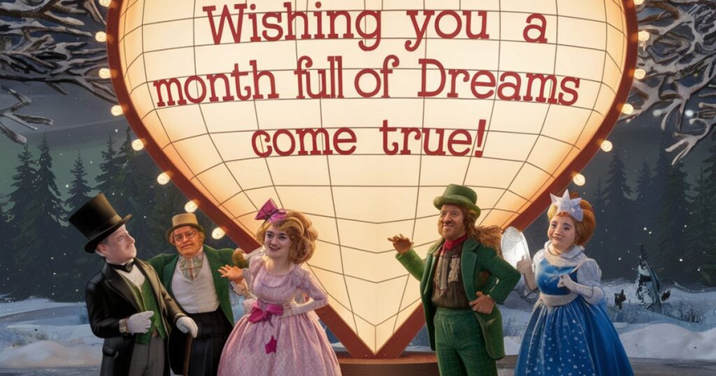 Wishing You a Month Full of Dreams Come True!