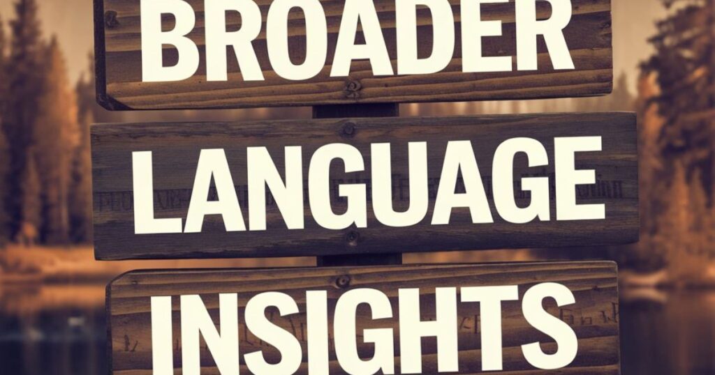 Broader Language Insights