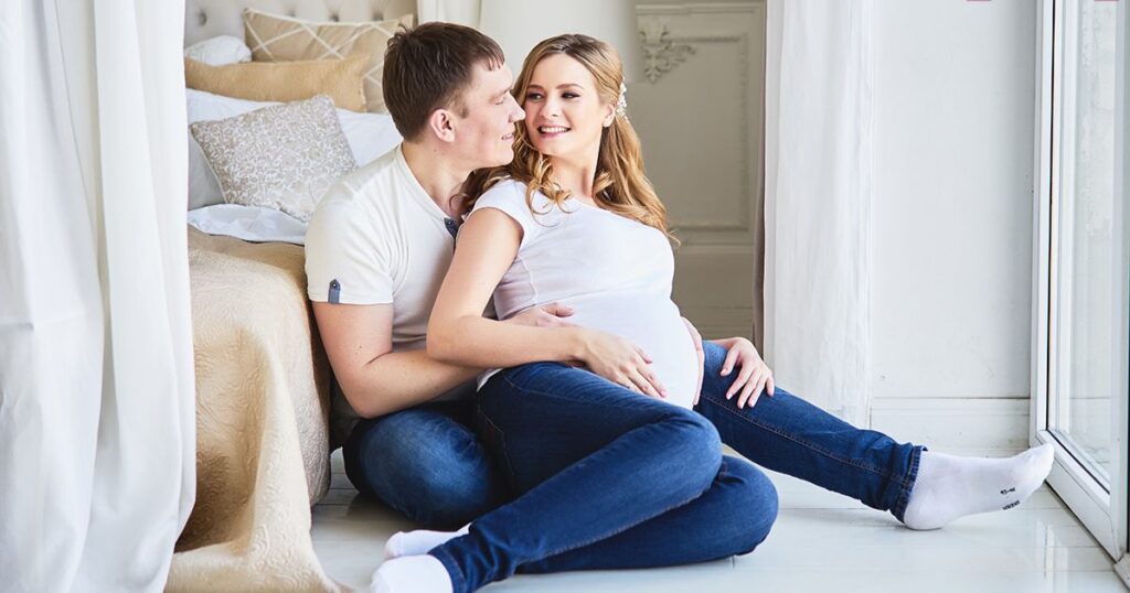 Couple Maternity Shoot Captions