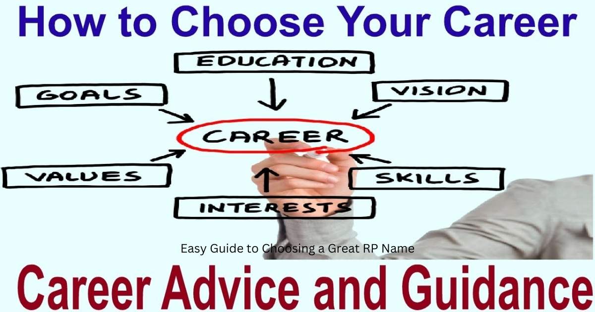 Easy Guide to Choosing a Great RP Name