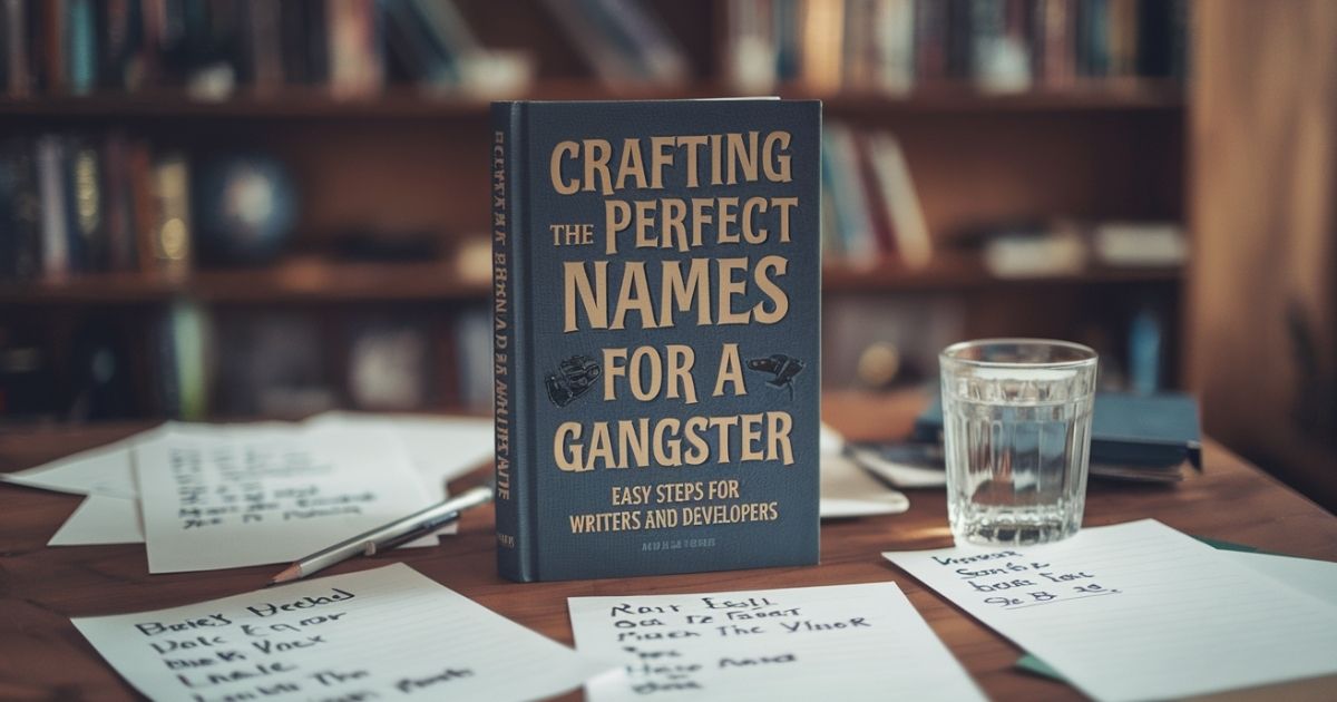 Crafting the Perfect Names For A Gangster: Easy Steps for Writers and Developers