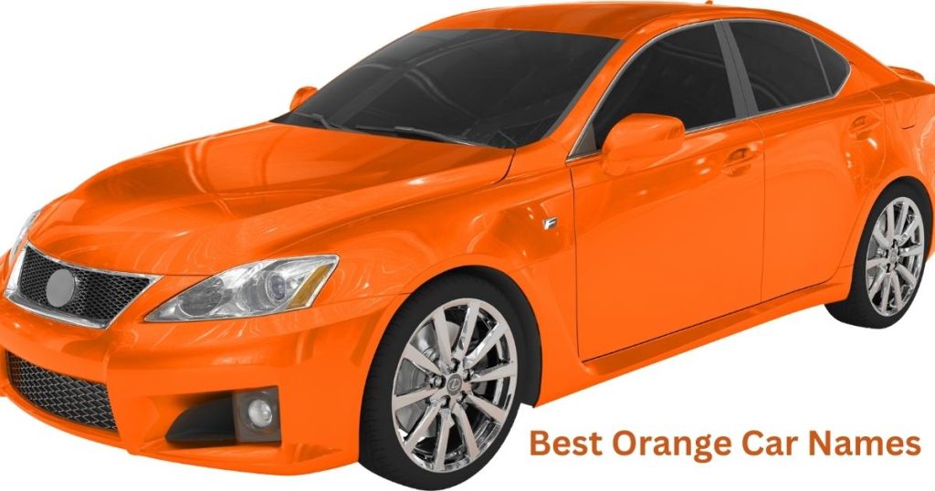 Best Orange Car Names