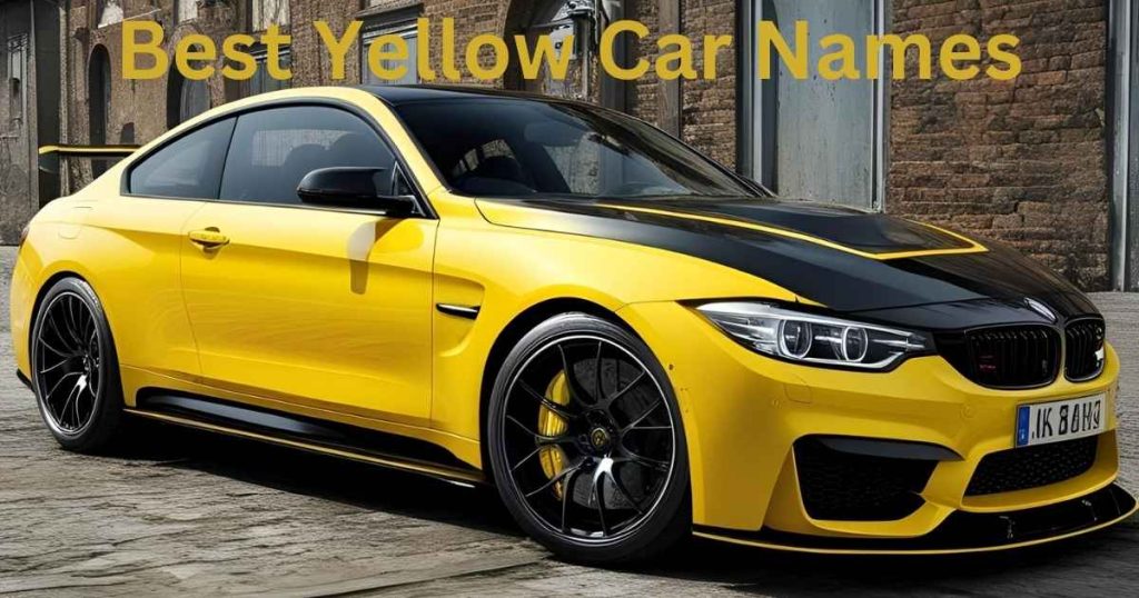 Best Yellow Car Names