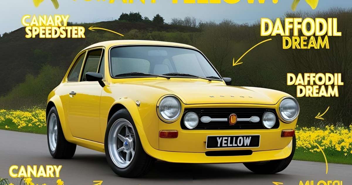 Cool Names for Yellow Cars